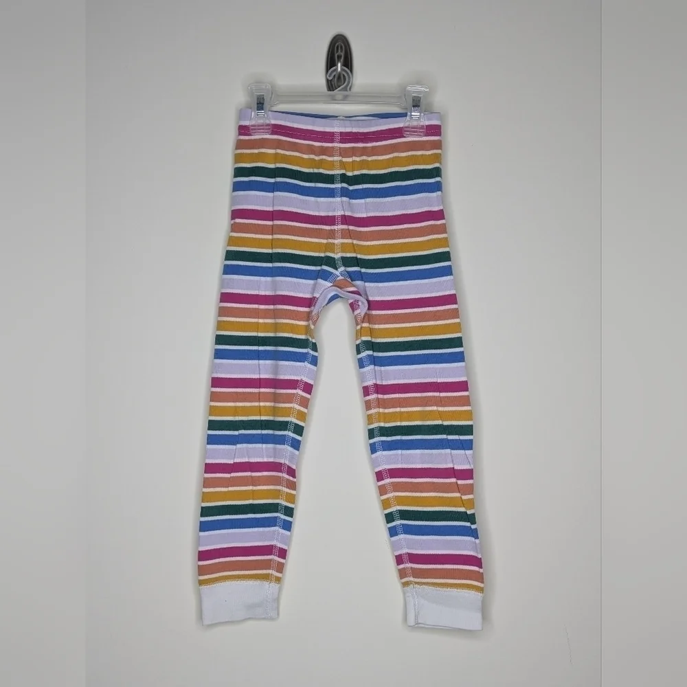 Hanna Andersson Rainbow Long PJ Pajama Set 100 4